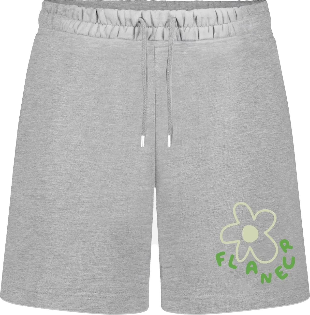 Thumbnail - Flâneur - Blossom Shorts  Grey - Größe L - grau