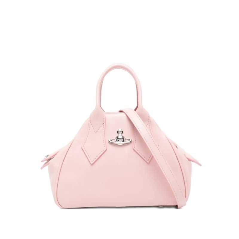 Vivienne Westwood Schultertasche Structured Handbag With Detachable Shoulder Strap Pink