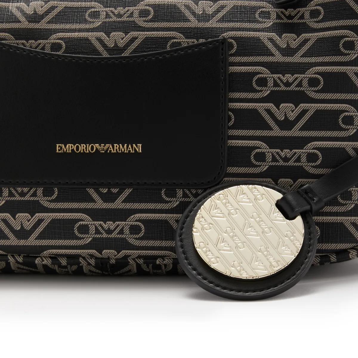 Thumbnail - Emporio Armani Clutches - Monogram Ba - Gr. unisize - in Schwarz - für Damen