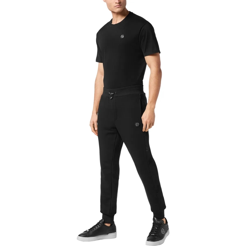 Philipp Plein Jogginghose Jogginghose Mit Schmucksteinen schwarz(Image 4)