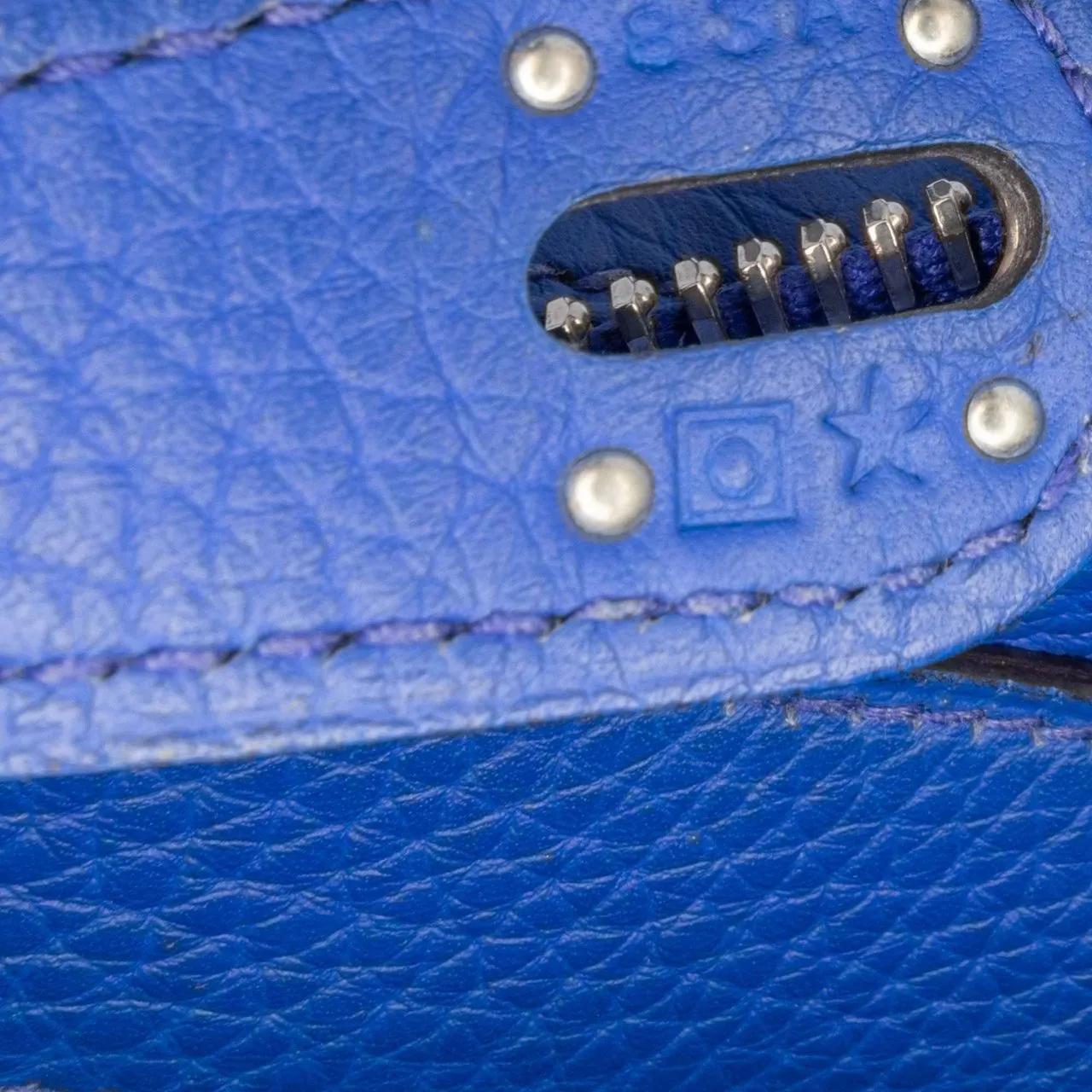 Thumbnail - Hermès Hobo Bags - Togo Lindy 30 - Gr. unisize - in Blau - für Damen