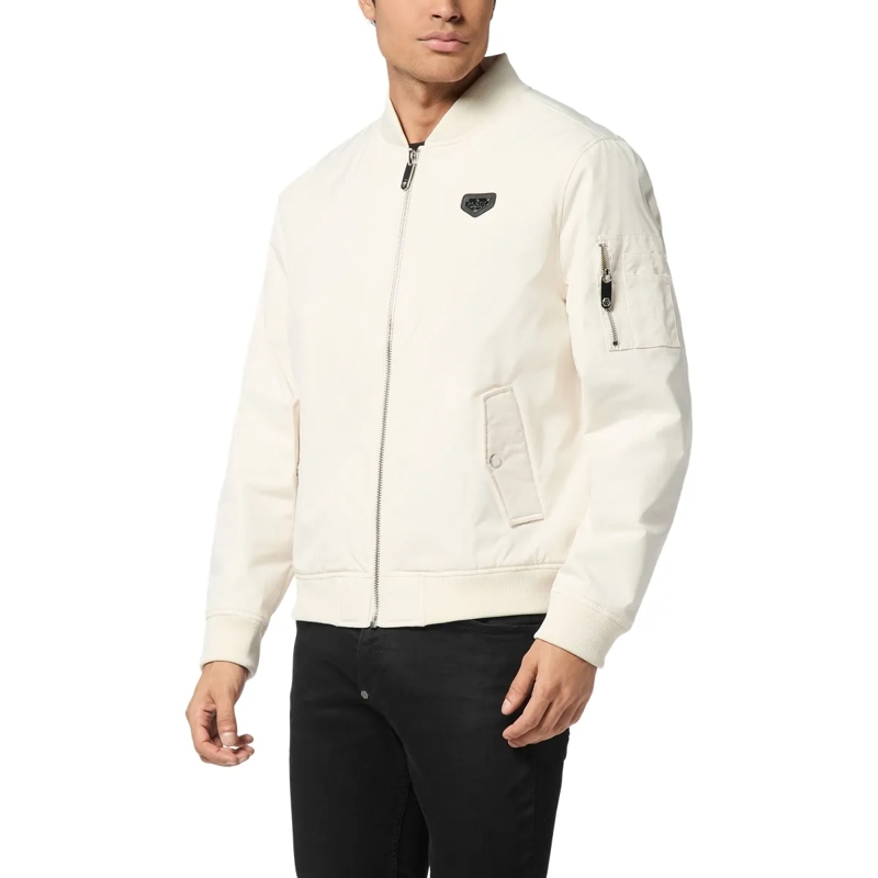 Philipp Plein Daunenjacke Bomber beige(Image 3)