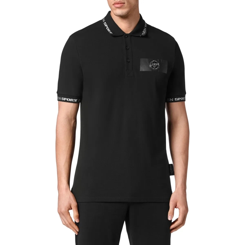 Plein Sport Top Poloshirt schwarz(Image 2)