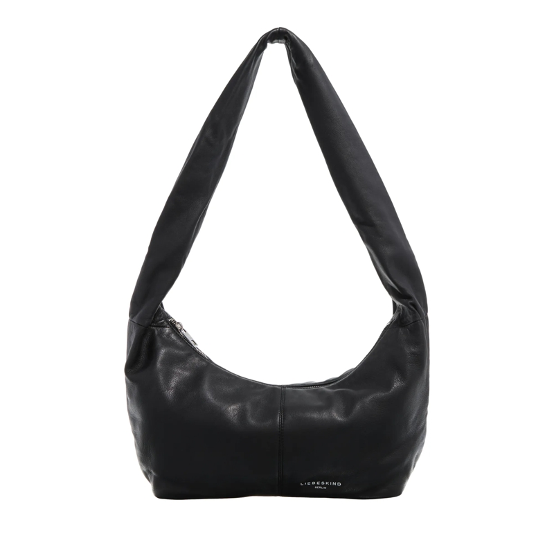 Liebeskind Berlin Hobo Bag Bo Sheep Natural Hobo Bag M Black