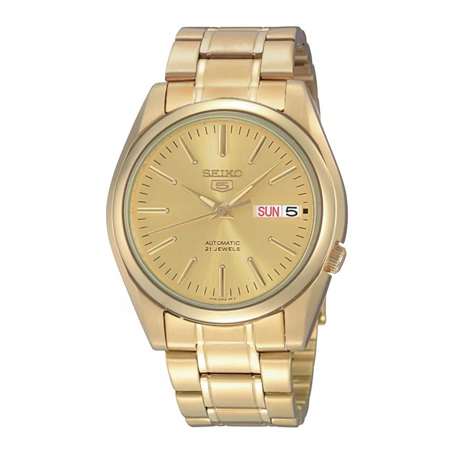 Seiko Uhren - Seiko herren Automatikuhr Gold SNKL48K1 - Gr. unisize - in Gold - für Damen