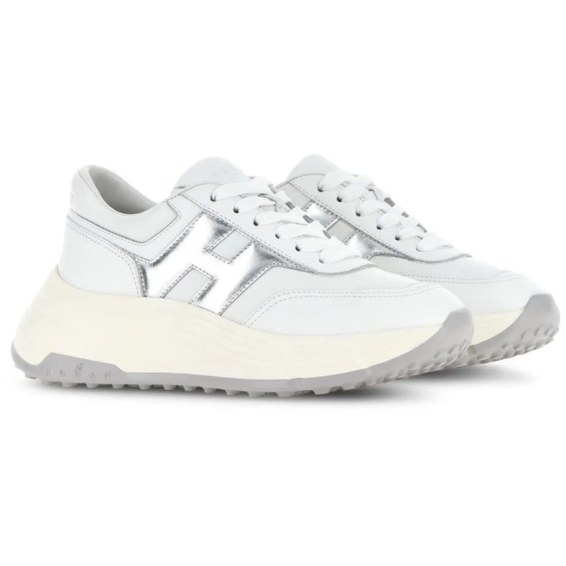 Hogan Low-Top-Sneaker Sneakers Silver silber(Image 2)