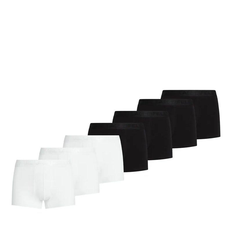 Karl Lagerfeld  FARBLICH ABGESTIMMTE BOXERSHORTS MIT KARL-LOGO – 7 schwarz