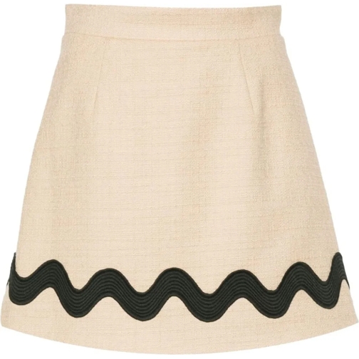 Patou Midi Rokken Skirts Beige beige