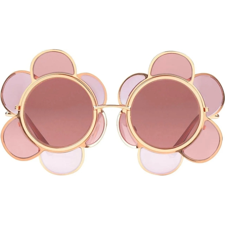 Dolce Gabbana Special Edition Flower Sunglasses rose Sonnenbrille