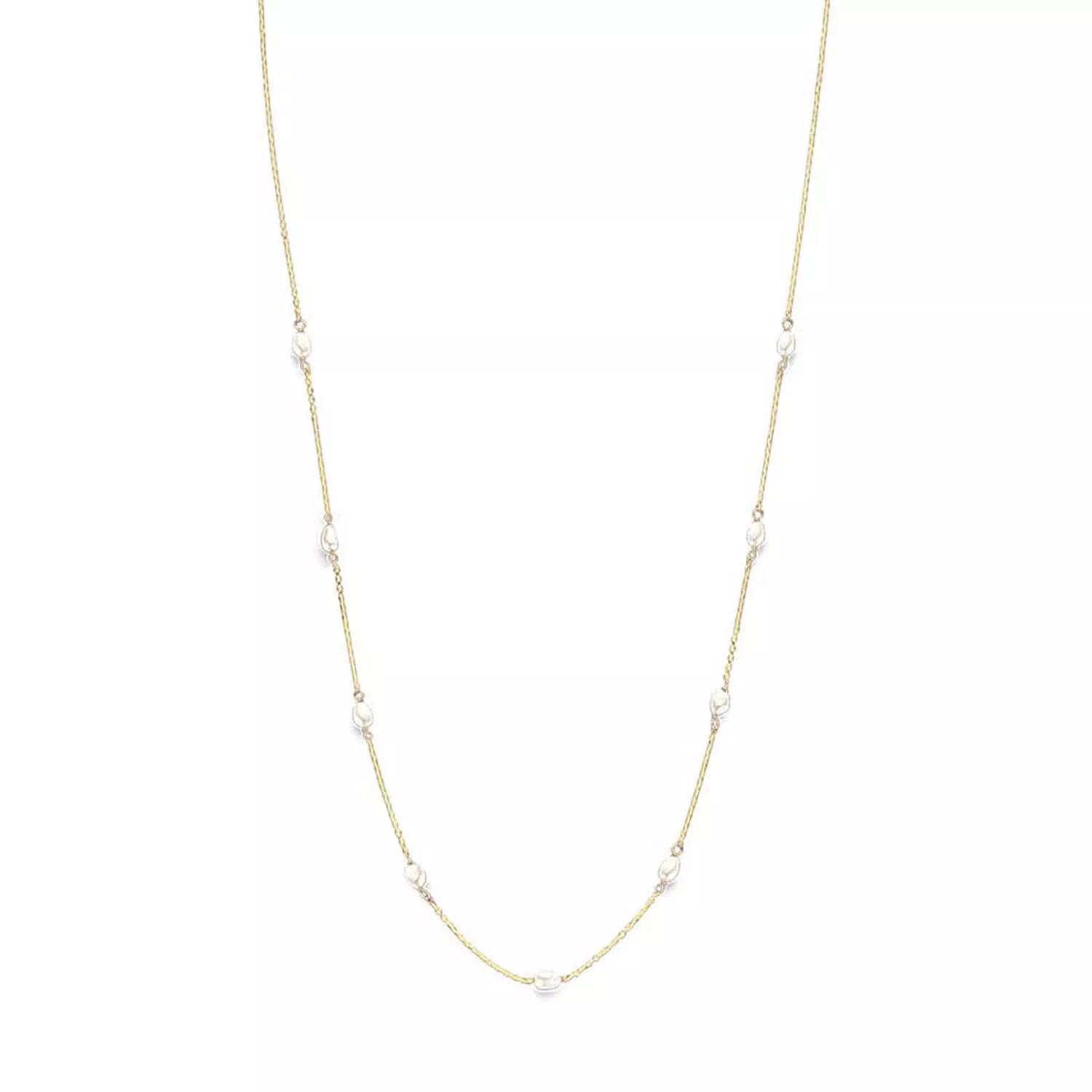 Jackie Gold Halskette - Jackie Pearls of Amalfi Necklace585 - Gr. unisize - in Gold - für Damen