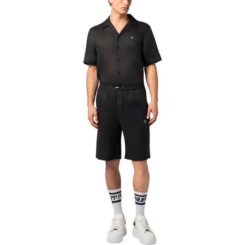 Philipp Plein Shorts Bowling Shorts Basic schwarz(Image 4)