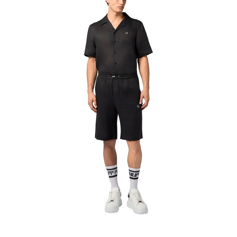 Philipp Plein Shorts Bowling Shorts Basic schwarz(Image 2)