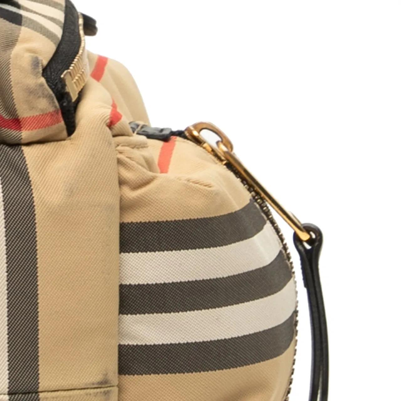 Thumbnail - Burberry Rucksäcke - House Check Canvas Backpack - Gr. unisize - in Braun - für Damen
