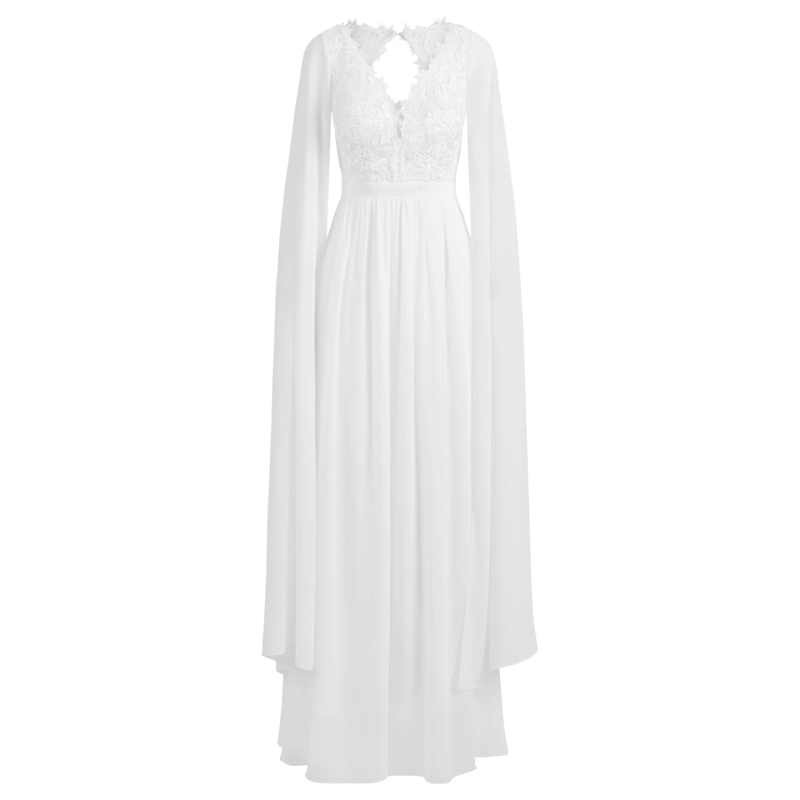 Kraimod Abendkleid Abendkleid weiss