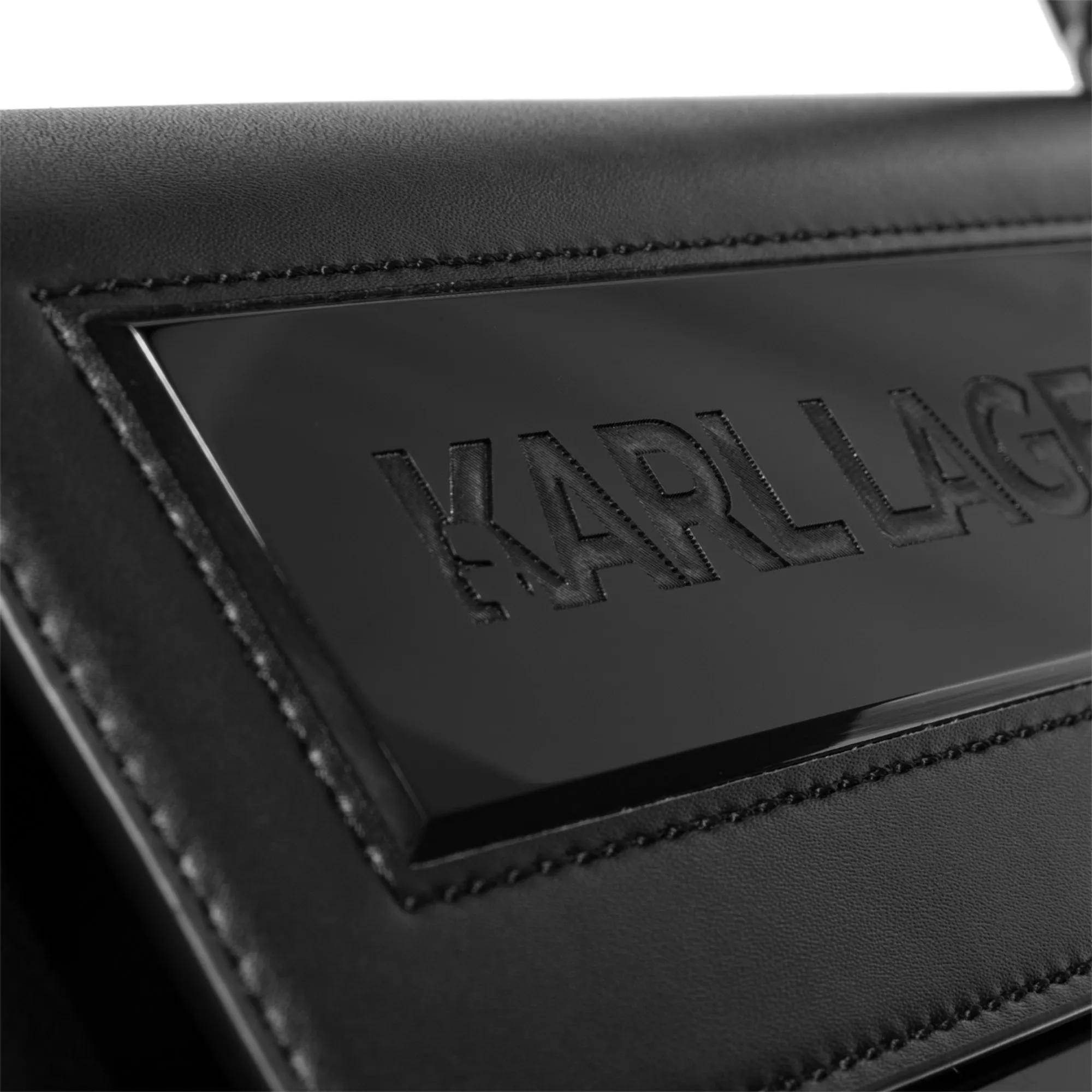 Karl Lagerfeld Hobo bags Ikon K Shb Leather in zwart