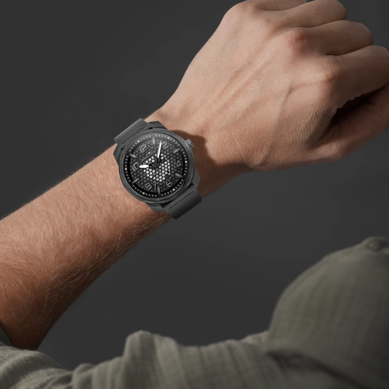 Police Automatikuhr Quarzuhr Protector grau(Image 5)