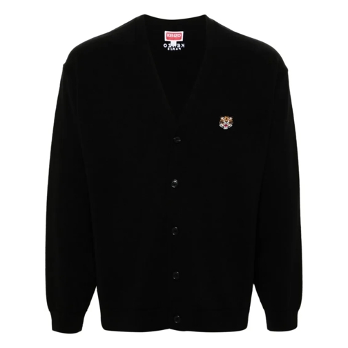 Kenzo Lucky Tiger Cardigan Black Cardigan