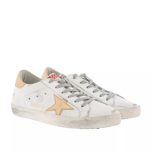 Golden Goose Superstar Sneakers White/Gold låg sneaker