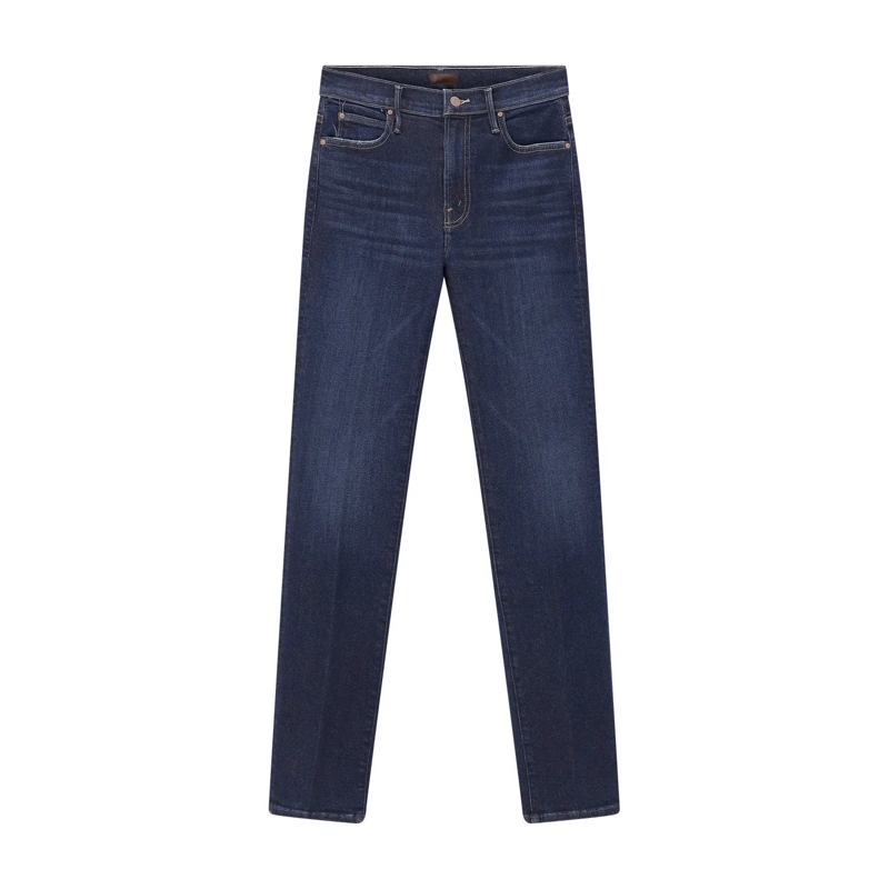 Mother Jeans Skinny-Jeans The Rascal blau