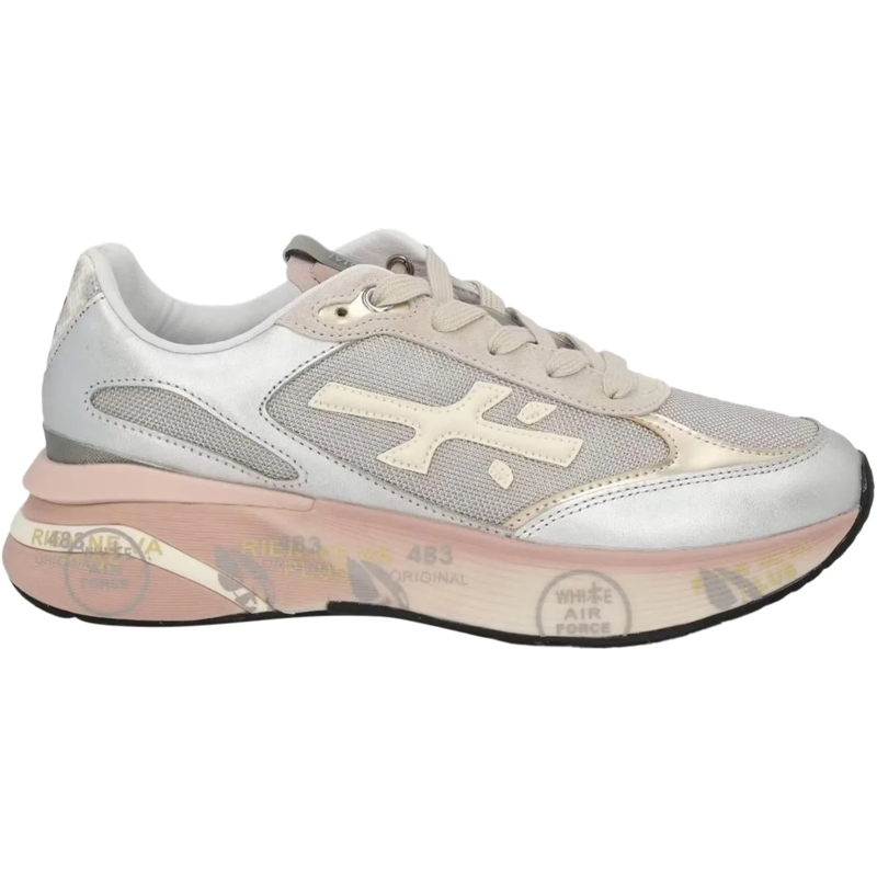 Premiata Low-Top-Sneaker Dames Moerund Sneaker grau