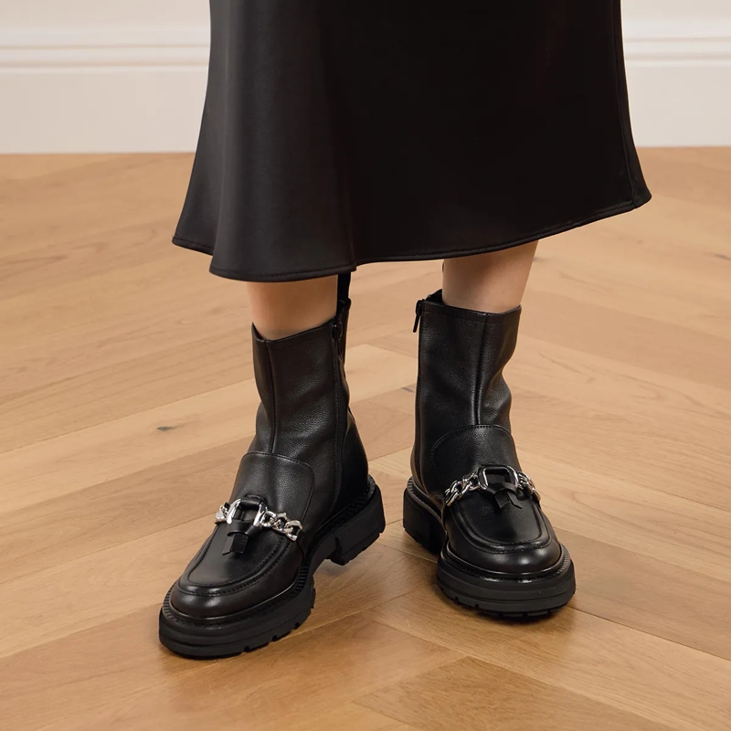 Kennel & Schmenger Bottines AMIRA Soft Calf schwarz/silv Ss(Image 3)