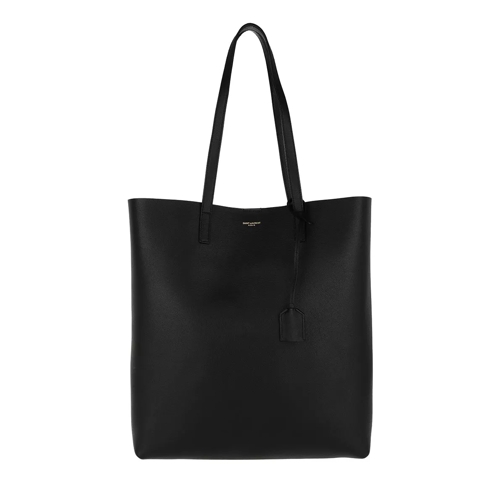 Saint Laurent North South Tote Leather Black Shopping Bag