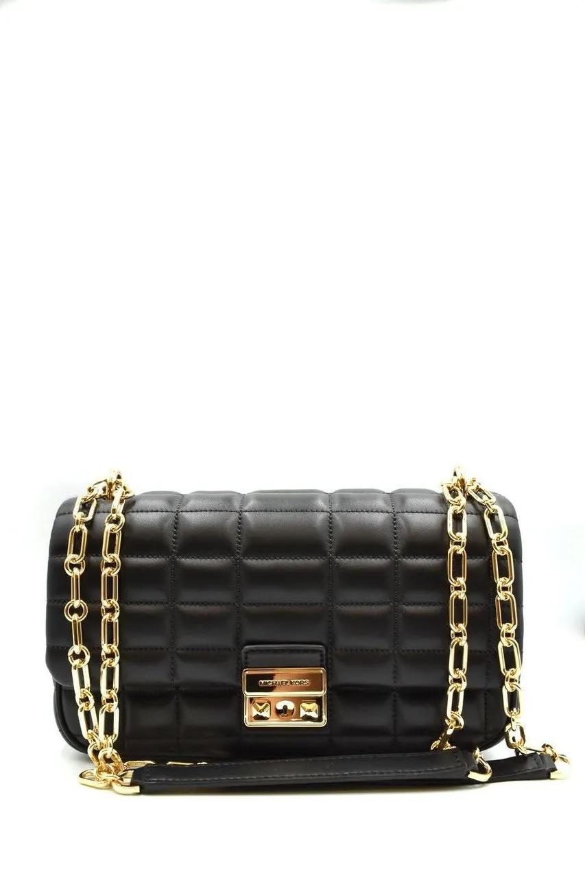 Michael Kors Hobo bags Tribeca Lg Conv Chain Shldr in zwart
