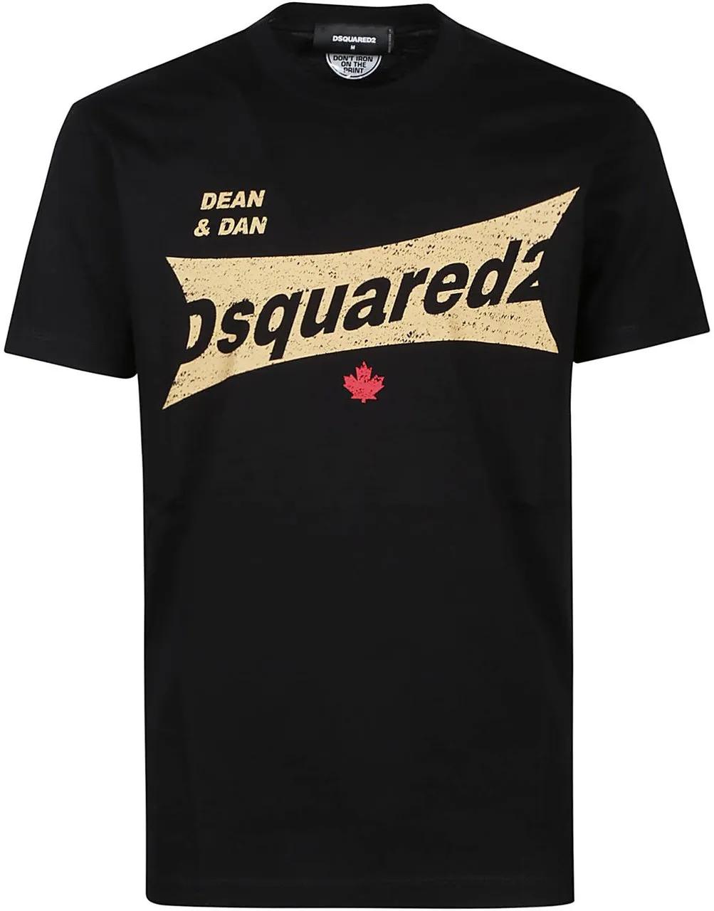 Thumbnail - Dsquared2 - Cool Fit T-shirt Black - Größe XL - schwarz