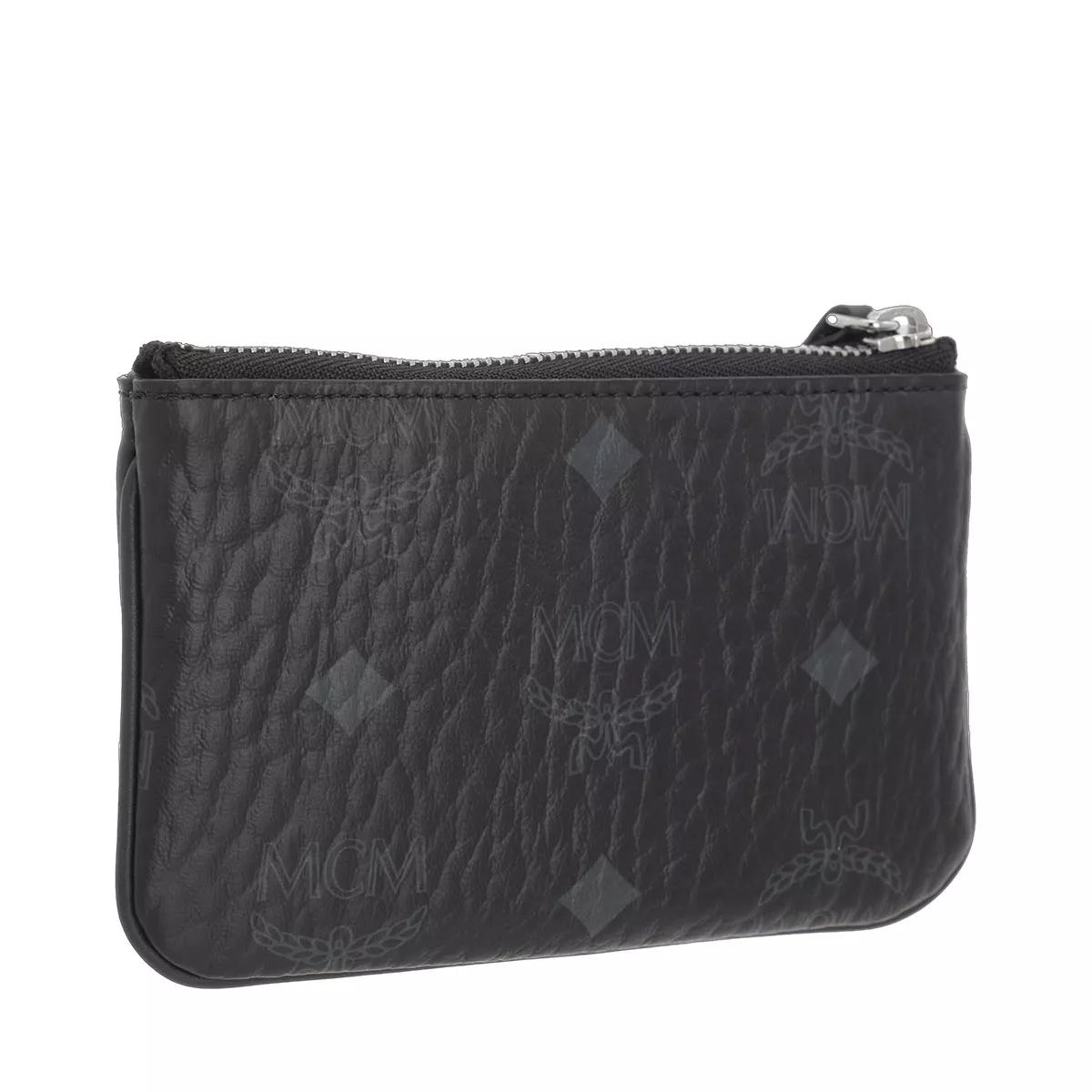 Mcm key shop pouch black