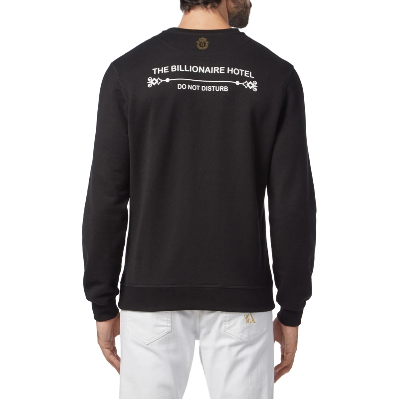 BILLIONAIRE Top Sweatshirt Baroque schwarz(Image 2)