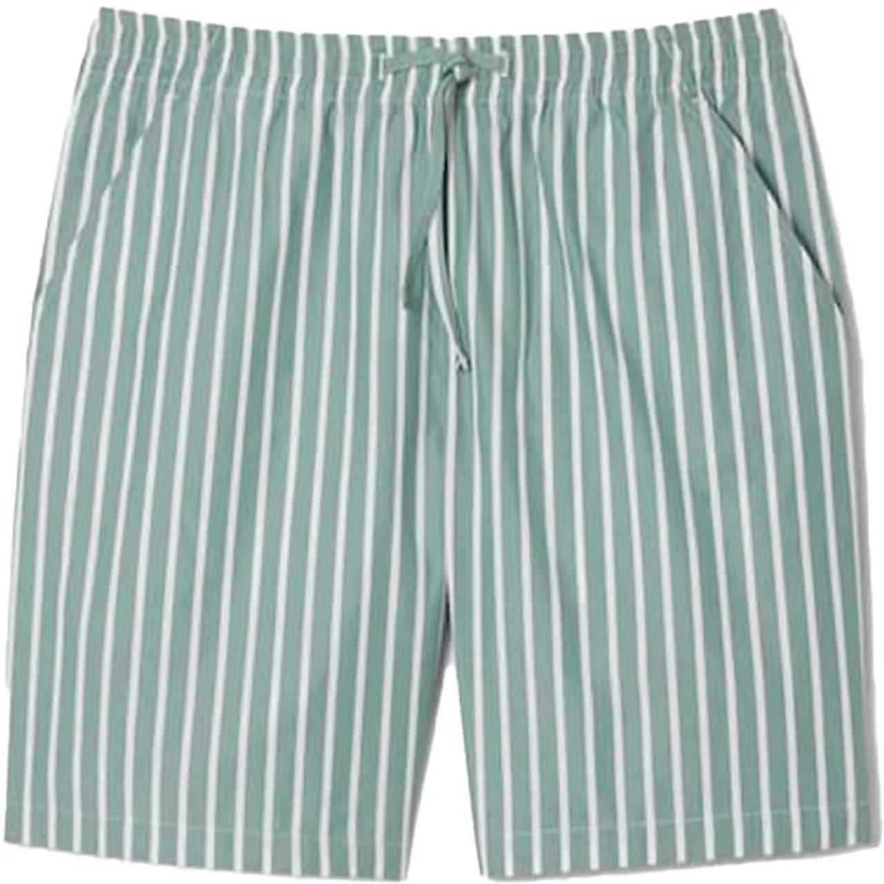 Thumbnail - Lacoste - short relaxed fit raye 2 - Größe 5 - grün
