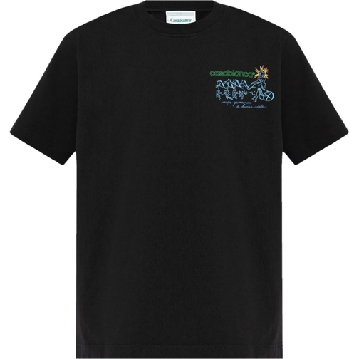 Casablanca T-Shirts Casablanca T-shirts and Polos Black schwarz