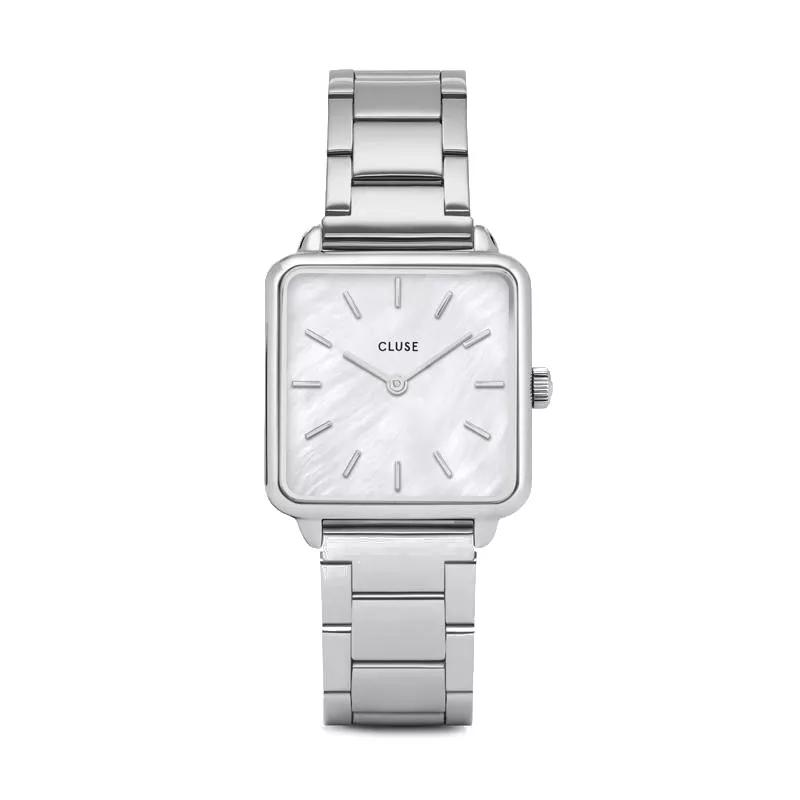 CLUSE Uhr - Cluse La Tetragone Damenuhr CL60025S - Gr. unisize - in Silber - für Damen