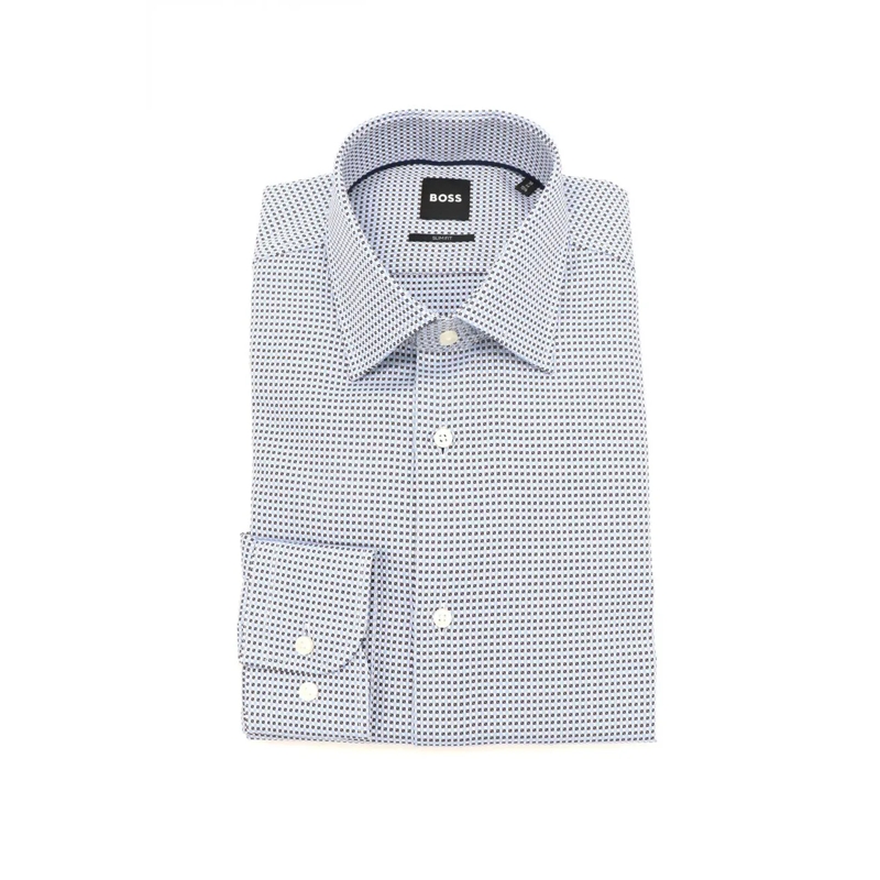 Boss Legeres Oberteil Shirts Light Pastel Blue blau