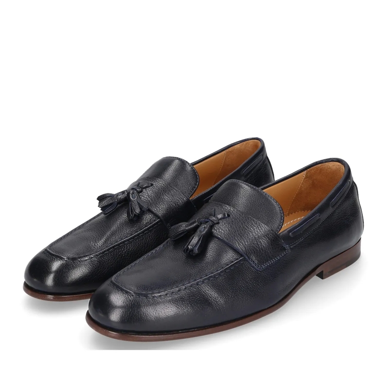 Heinrich Dinkelacker Loafer Loafer Amalfi Plain Tassel W dunkel-blau(Image 2)