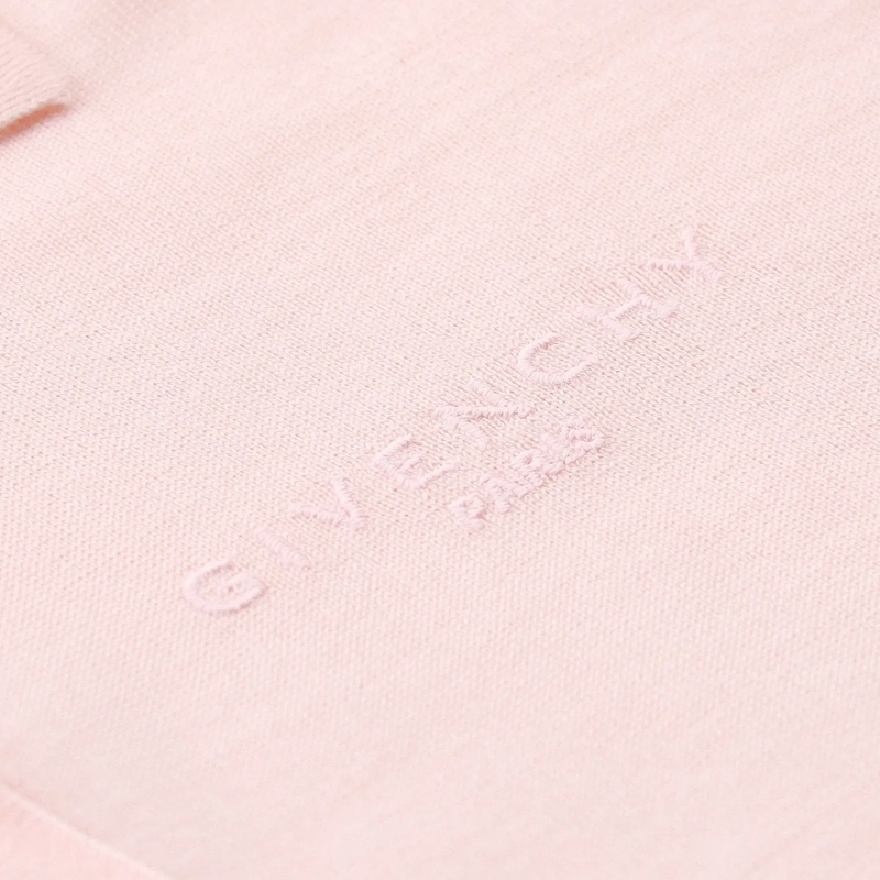 Givenchy Polohemd Poloshirt aus Wolle pink(Image 5)