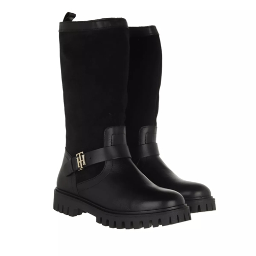 Tommy Hilfiger TH Hardware Material Mix Boot Stiefel