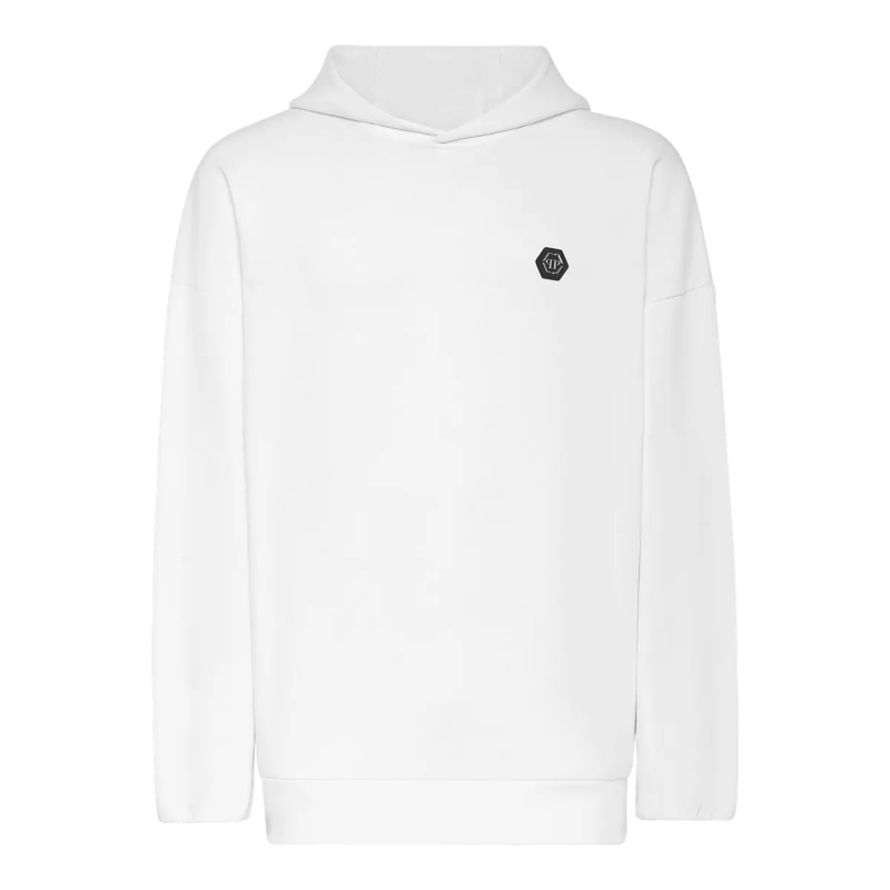 Philipp Plein Top Hoodie weiss