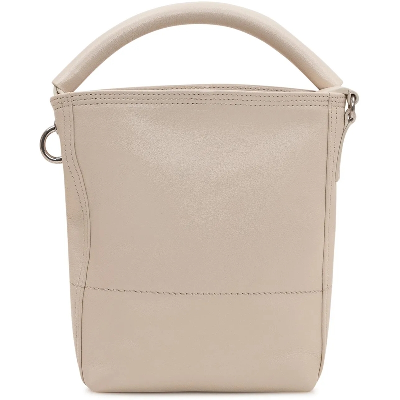 Burberry Schultertasche Borsa a Secchiello con Manico Singolo e Logo Front weiß(Image 4)