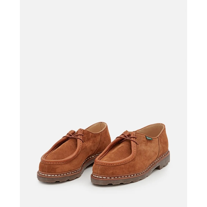 Paraboot Bootsschuhe Michael Suede Lace-Up Loafer Brown (Image 2)