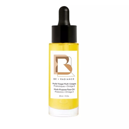 BE + Radiance 3 in 1 Gesichtsöl zur Pflege sowie zum Make-up auf- und abtragen mit Probiotika und Omega-3 Make-Up Entferner