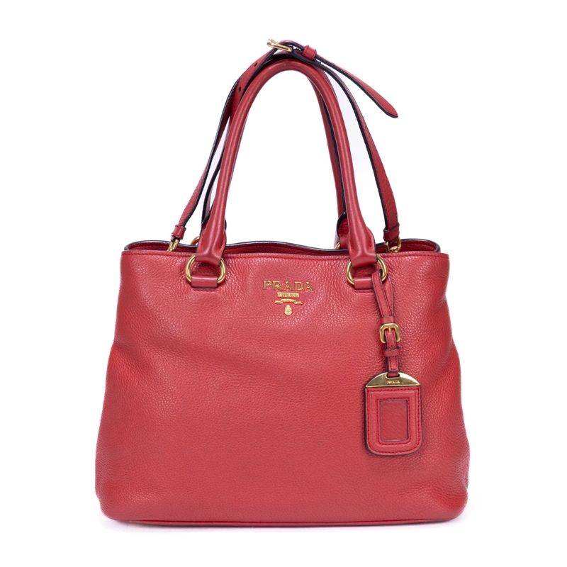 Prada Crossbody Bag Cabas Crossbody Tote rot
