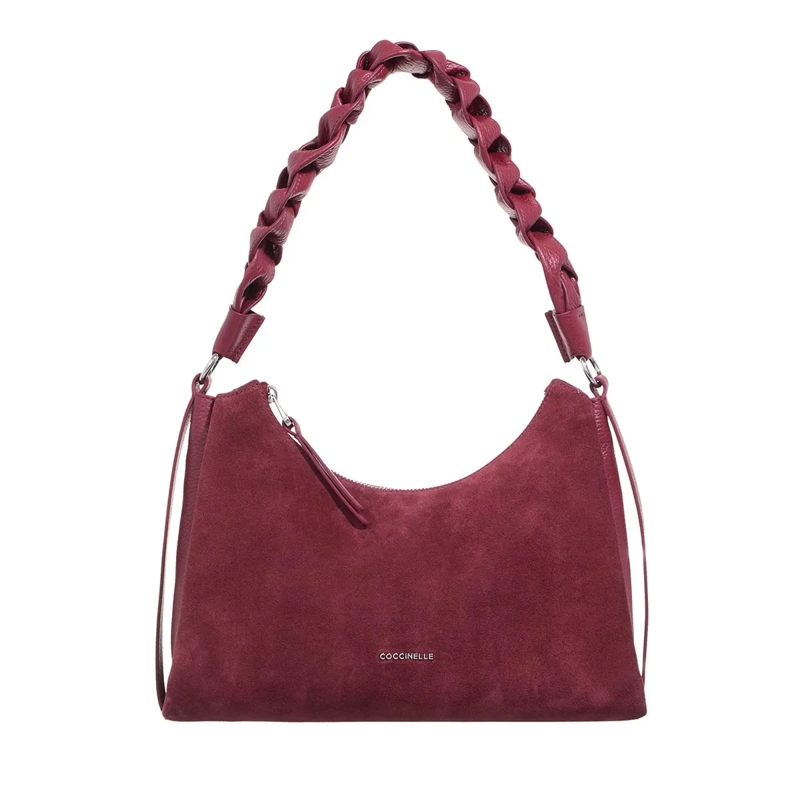 Coccinelle Schultertasche Boheme Suede Bimaterial Ribes/Ribes