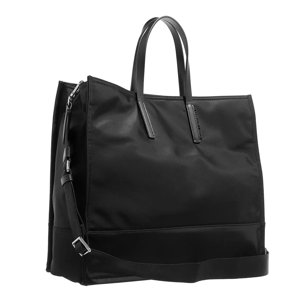 Karl Lagerfeld Ikonik Nylon Tote Black Tote