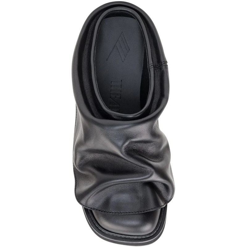 The Attico Slides Sabot Mini Robin schwarz(Image 4)