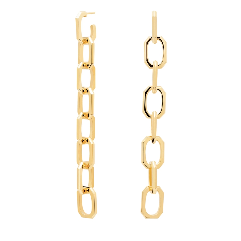 PDPAOLA Ohrstecker 925er Sterlingsilber Ohrringe gold