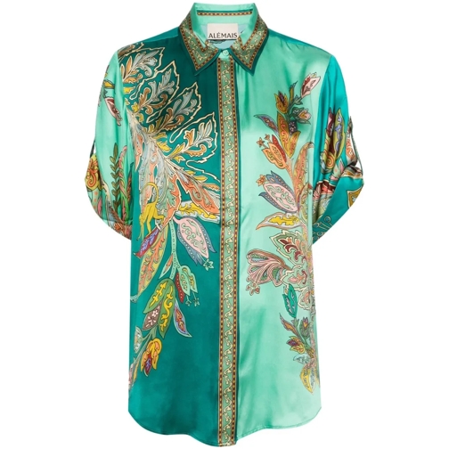 Alemais Multi-Colored Franca Shirt Multicolor Hemden