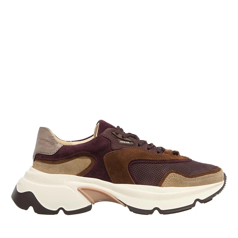Nubikk Low-Top-Sneaker Ross Noa (L) Dk Brown Combi