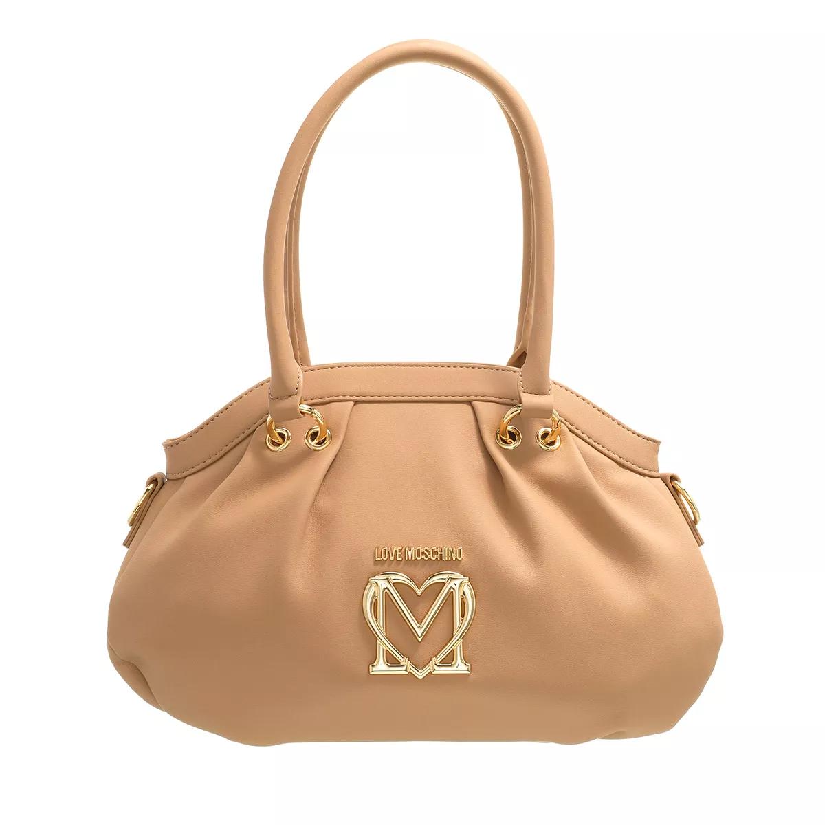 Love Moschino Borsa Pu Sabbia Bowling Bag