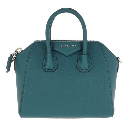 Givenchy Antigona Mini Bag Ocean Blue Crossbody Bag
